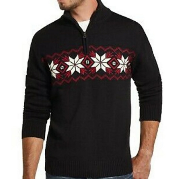 Grandpa Weatherproof Vintage 1/4 Zip Pullover Sweater Lg - Picture 11 of 15